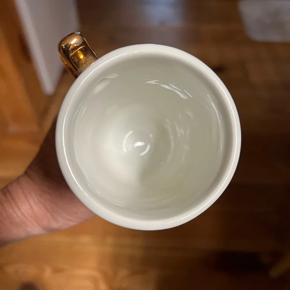 Vintage Hall 1272 Gold Irish Whiskey Coffee Mug Cup